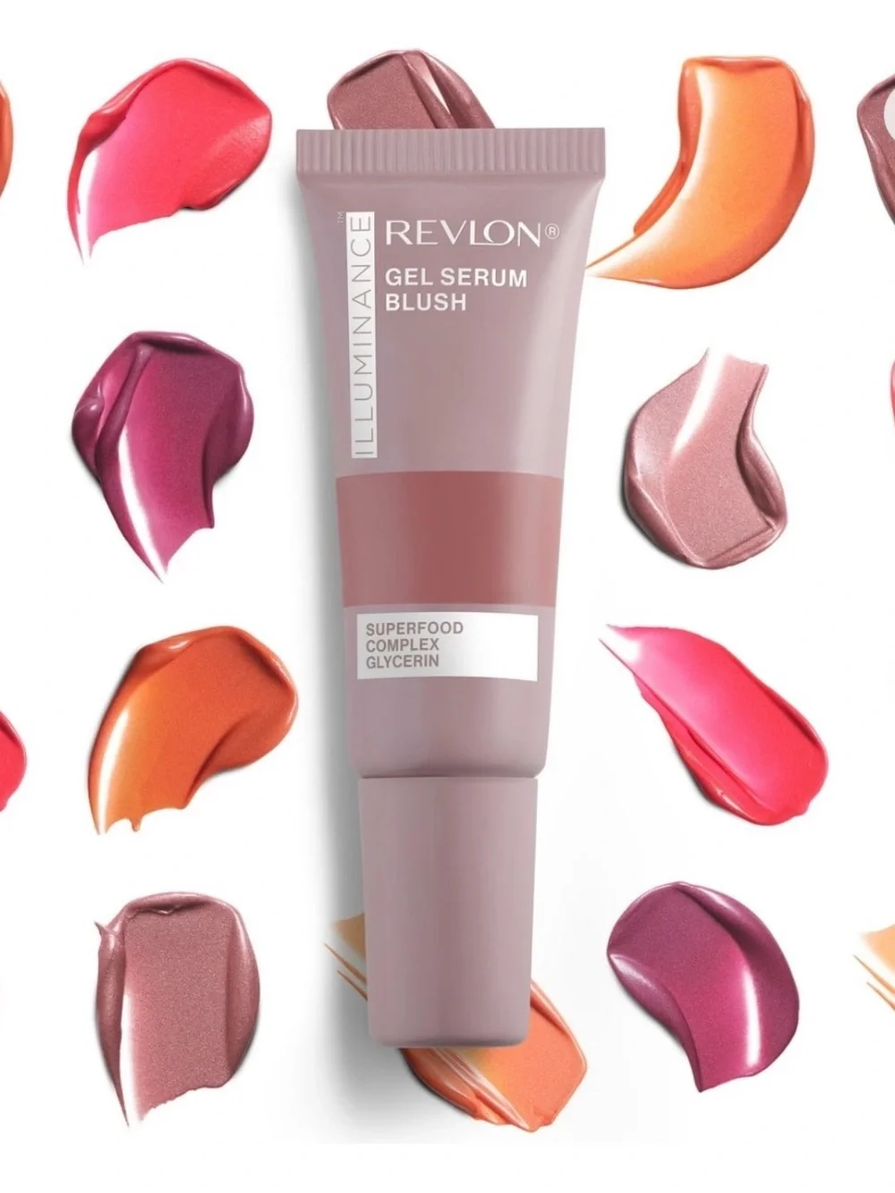 NWT Revlon Illuminance Gel Serum Blush, Lightweight 120 Striking Rose, 0.37 floz